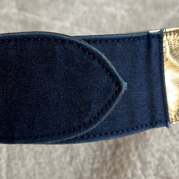 Dolce & Gabbana Denim and Gold Belt - Picture 5 of 16